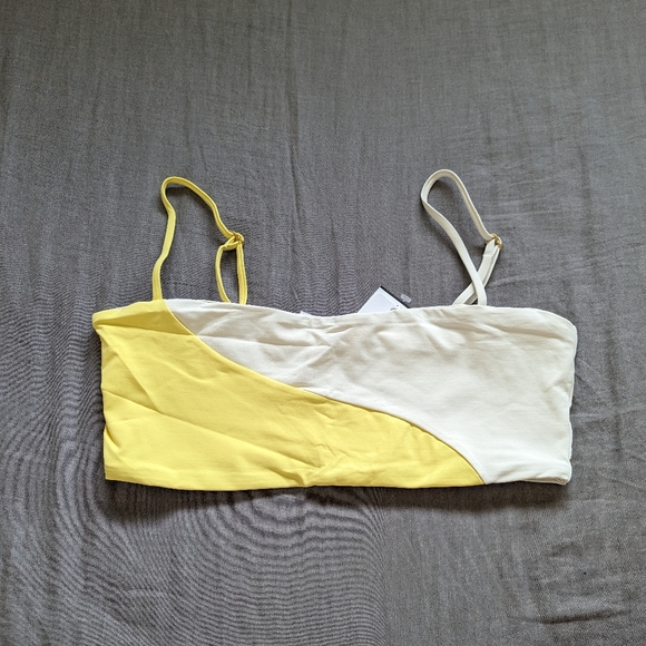 L*Space Ari Dani Bikini Top Bottom Set Color Block - Picture 3 of 10